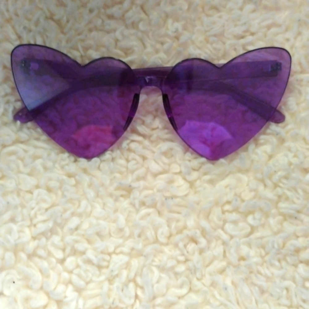NWOT- Purple Cat Eye Sunglasses